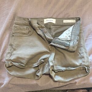 PacSun Women's Light Gray Jean Shorts